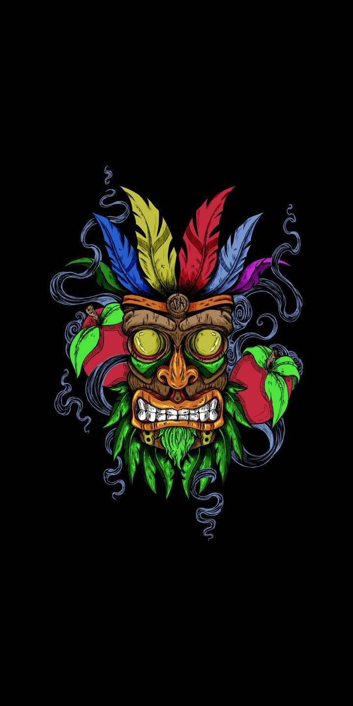 ANDROID HD WALLPAPERS. Tiki art, Crash