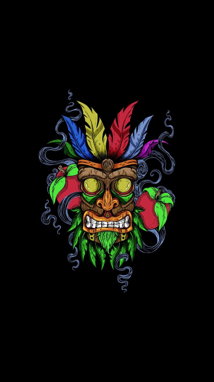 Zowo Oficial on Wallpaper. Tiki art