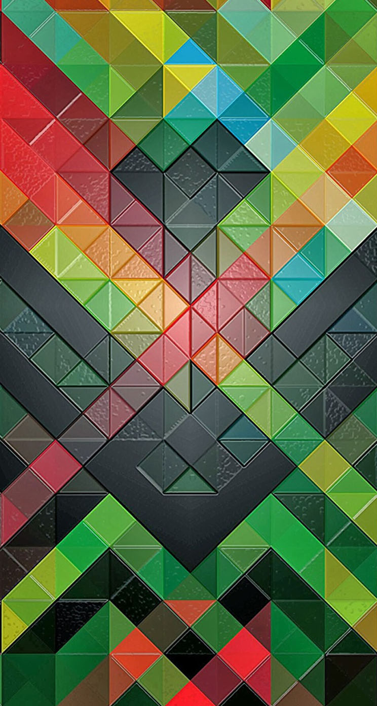 The iPhone Wallpaper Geometric Patterns