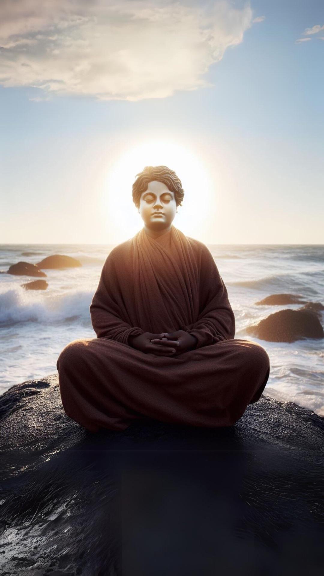 Swami Vivekananda's Meditation, r
