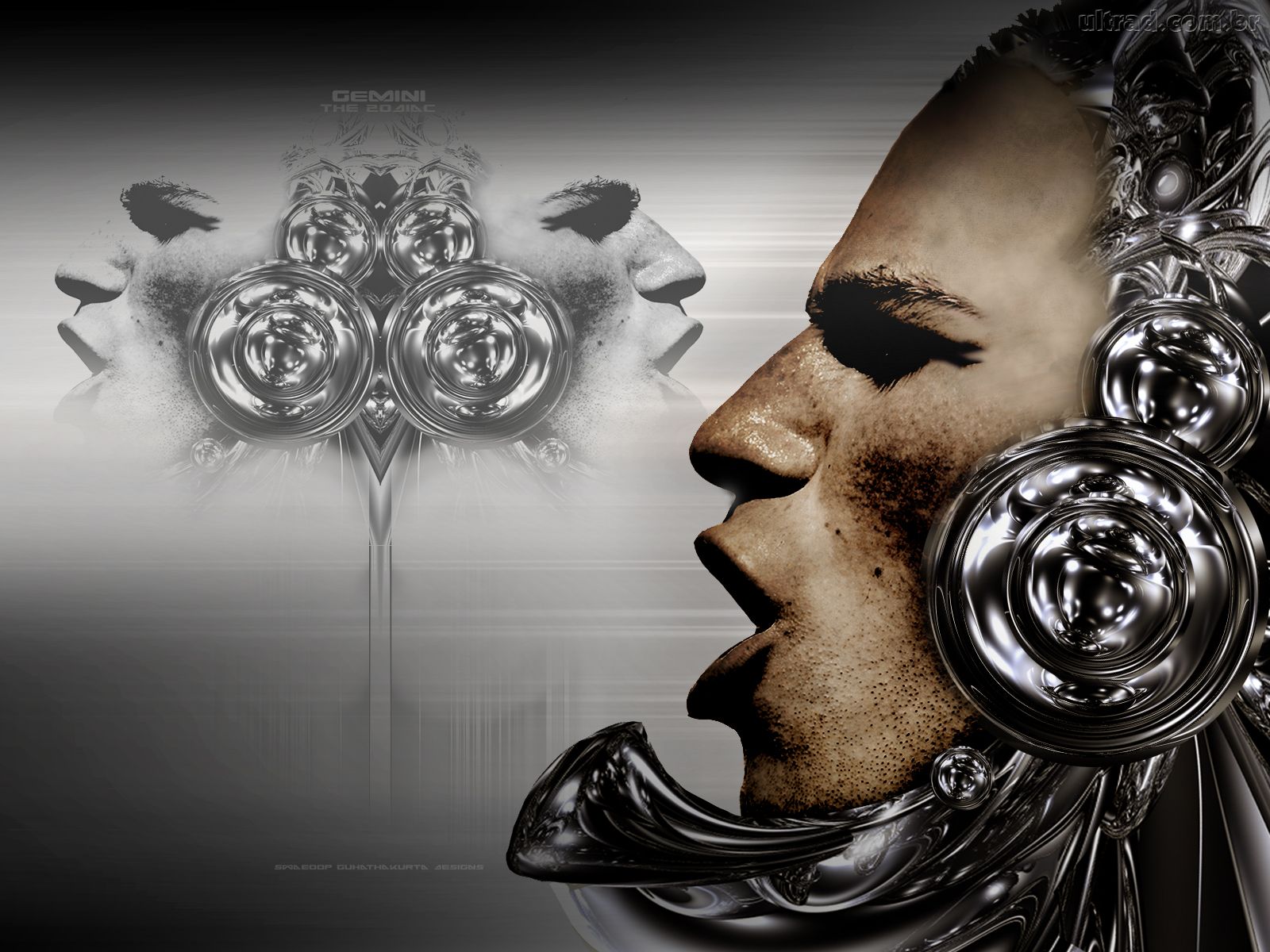 Download Zodiac Artistic Gemini Wallpaper