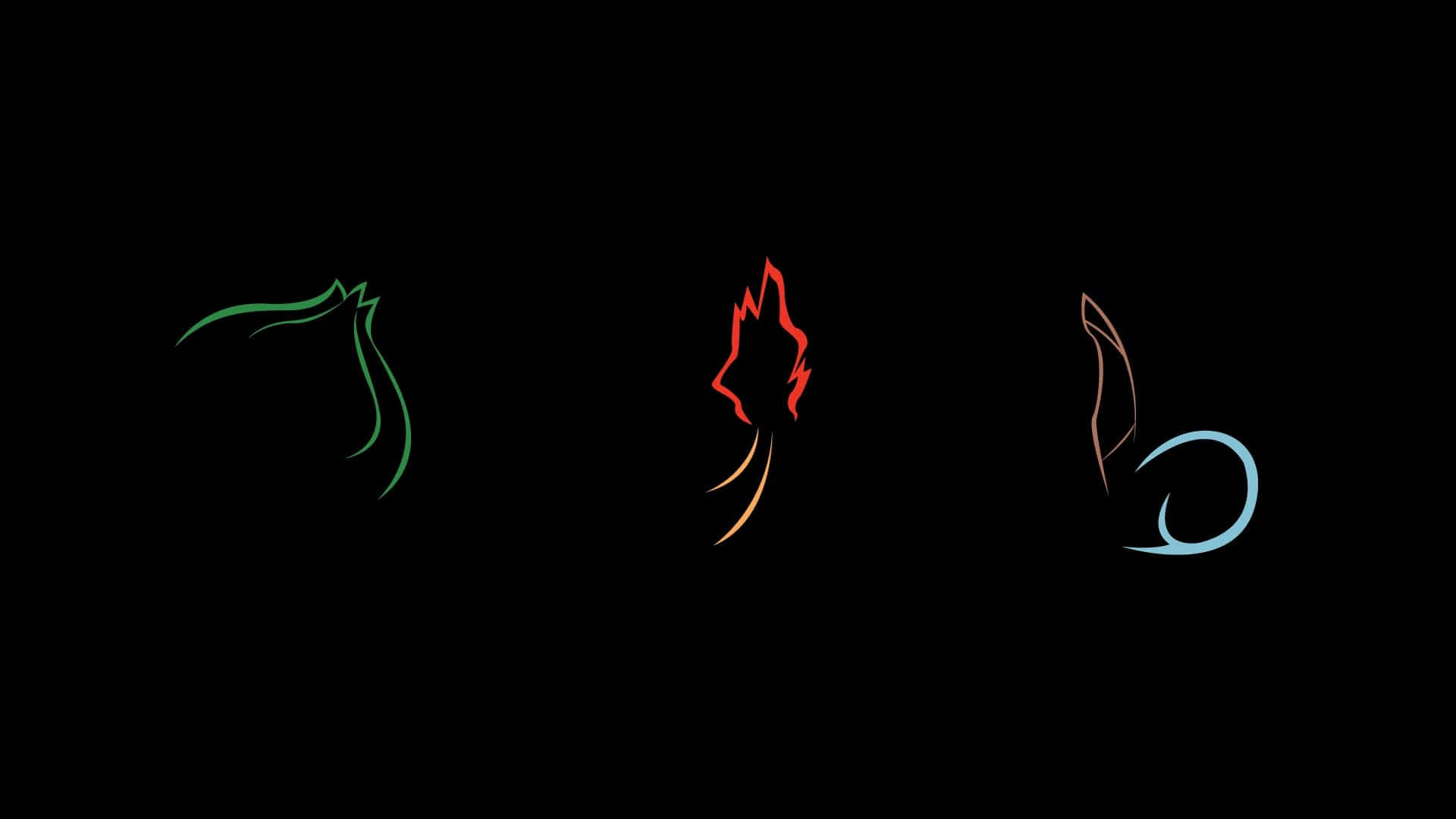 minimalist Pokémon design. Wallpaper