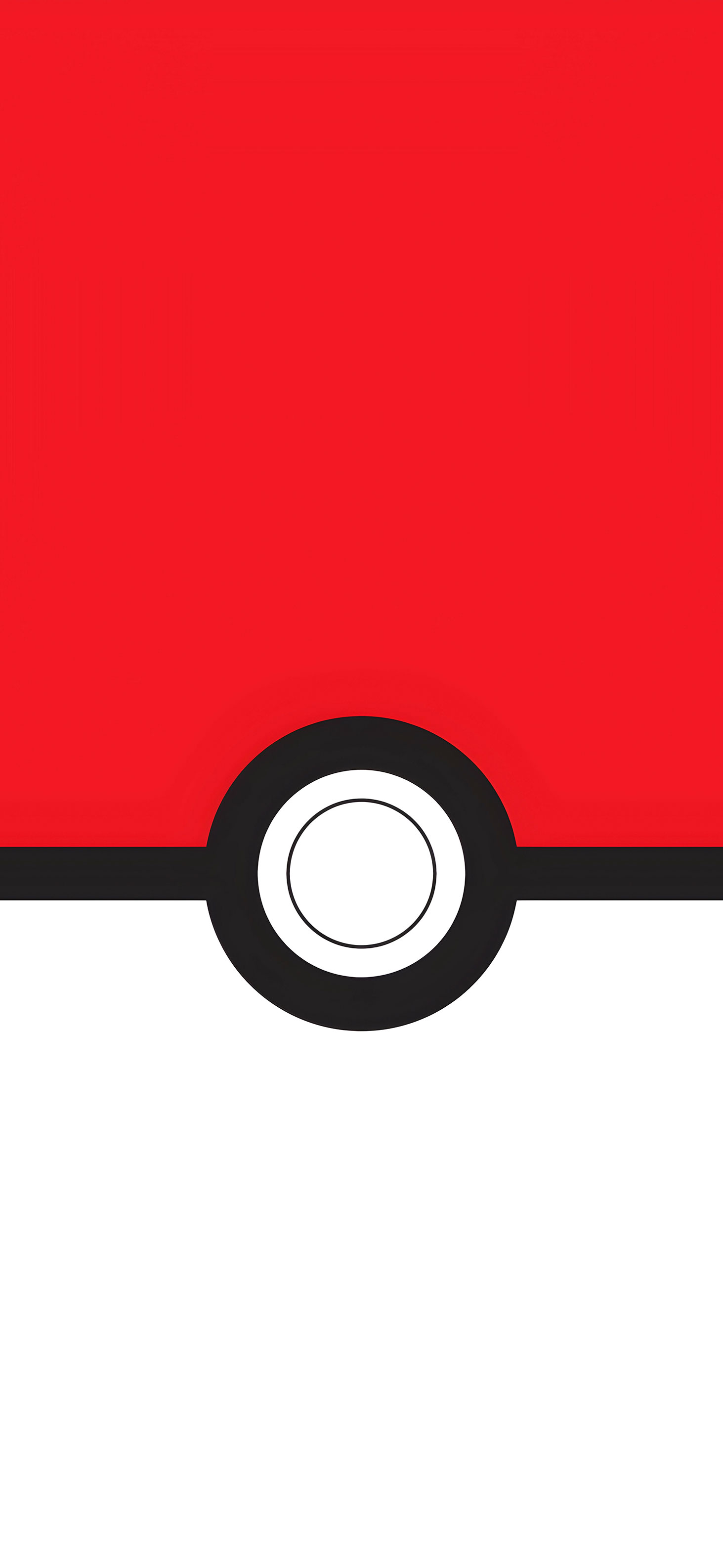 Pokeball Minimalistic Wallpaper