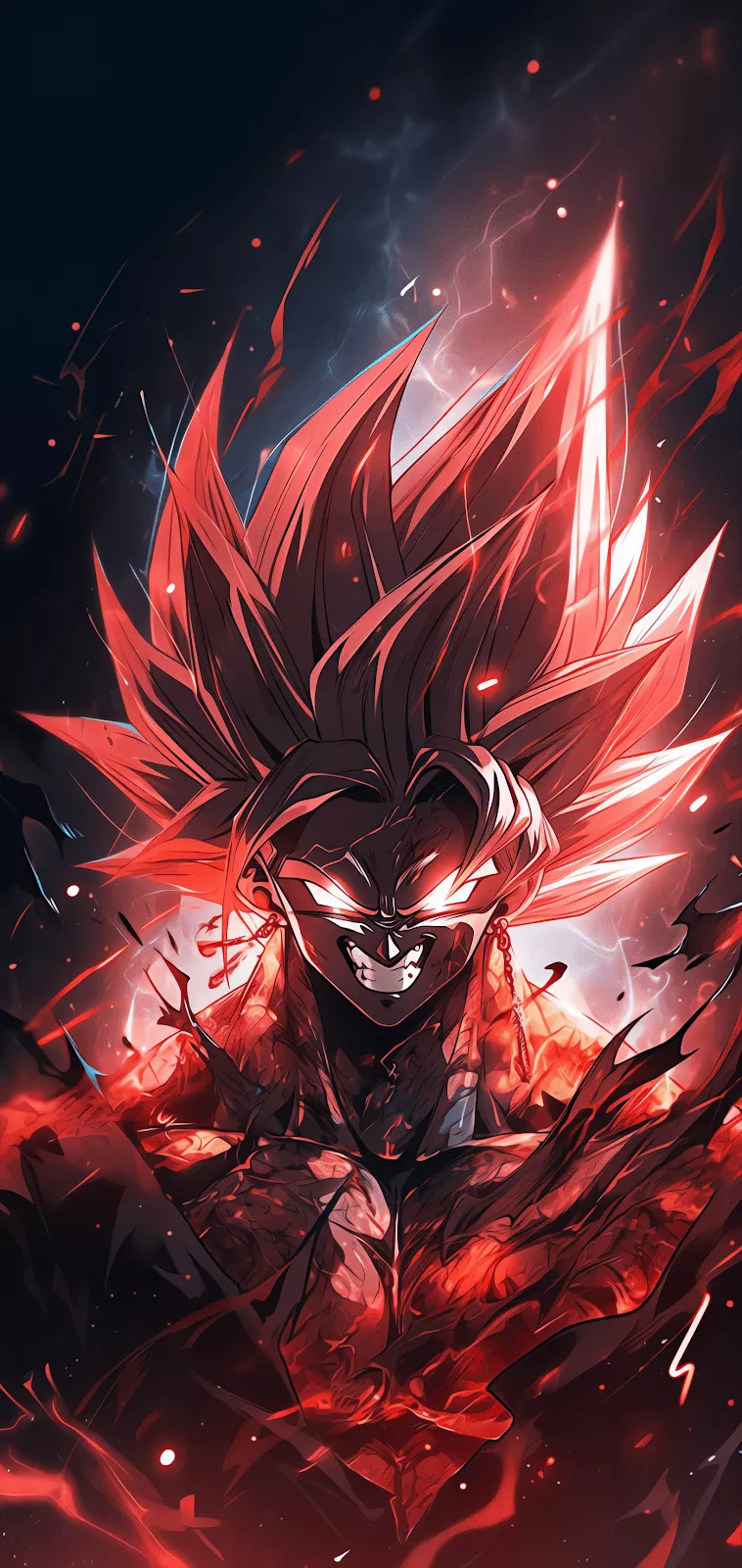 AI GENERATED WALLPAPER 4K GOKU
