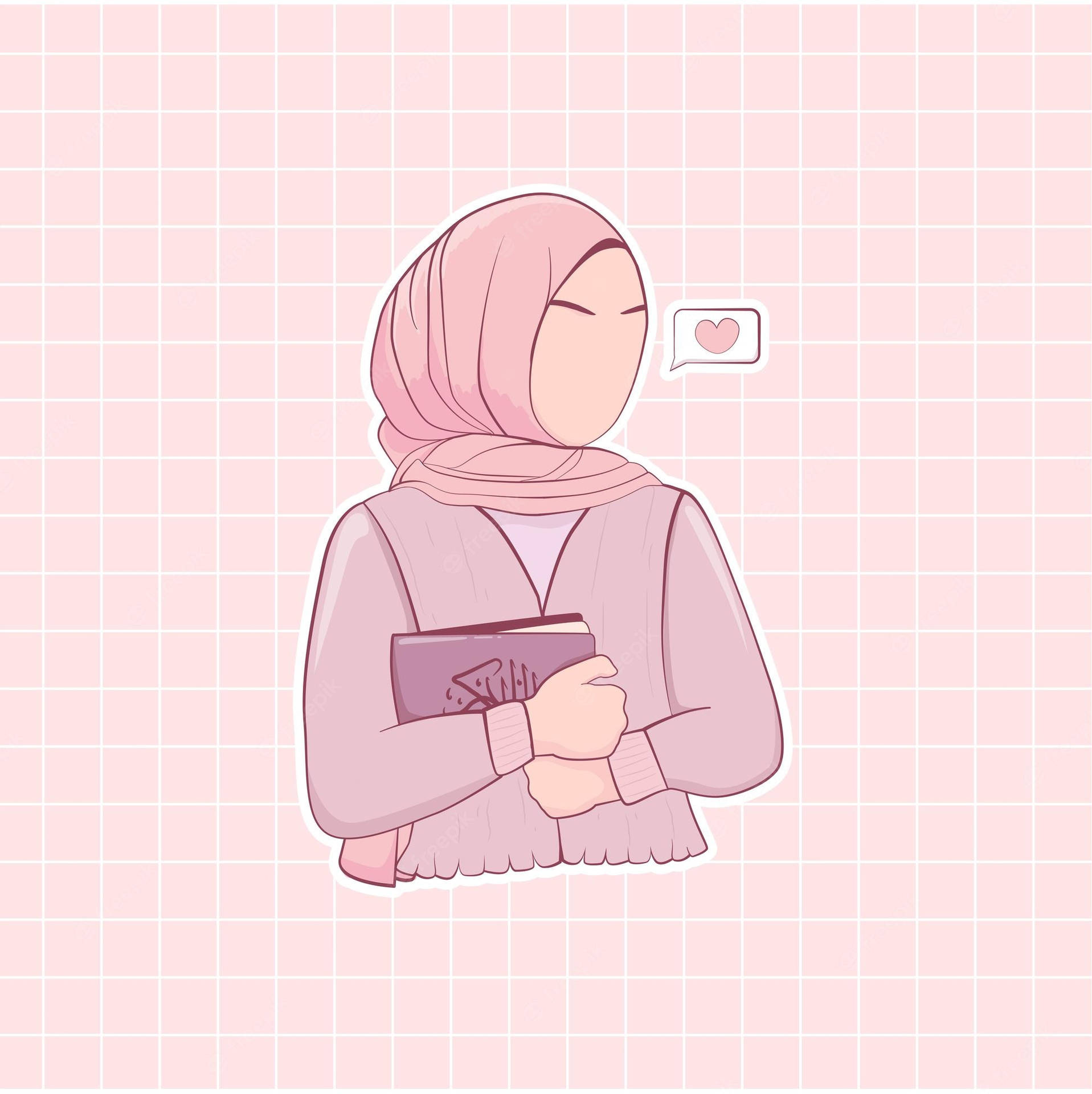Download Pfp Aesthetic Muslim Girl With