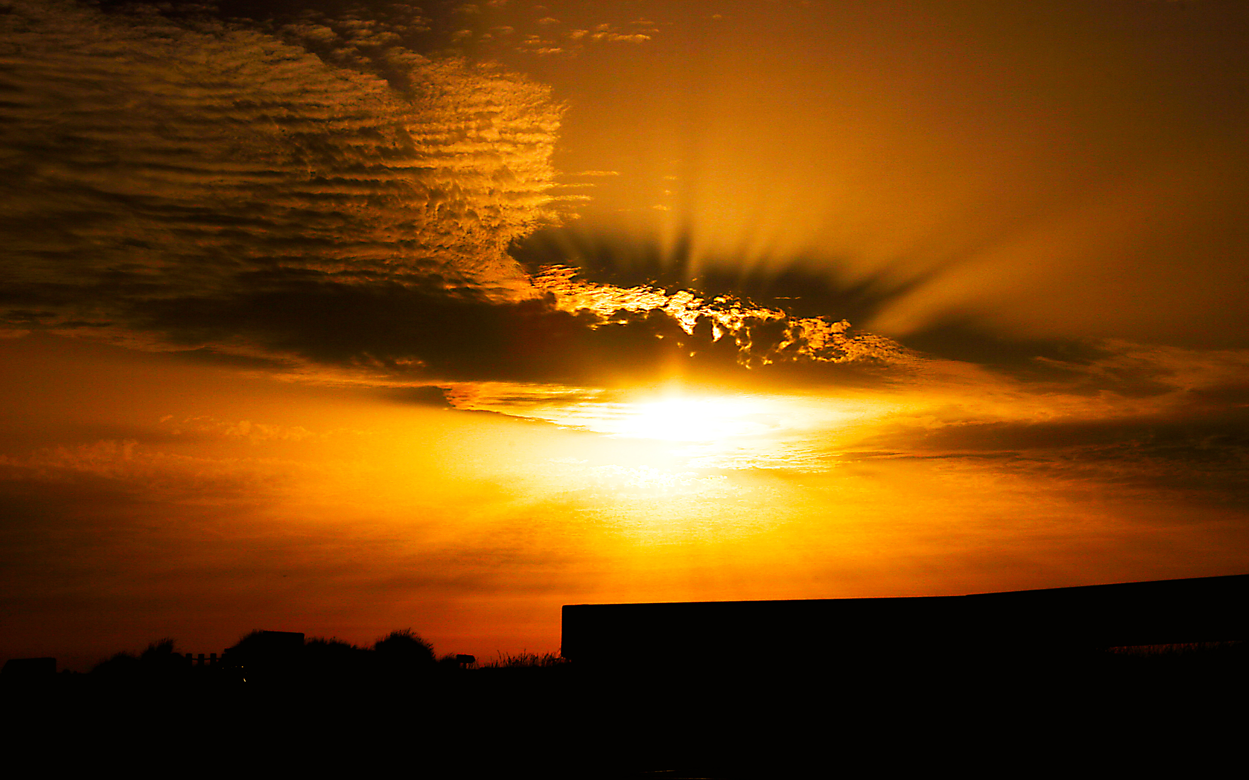 HD desktop wallpaper: Sunrise, Earth