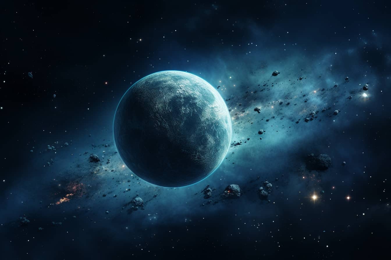 Earth hidden in the Kuiper belt