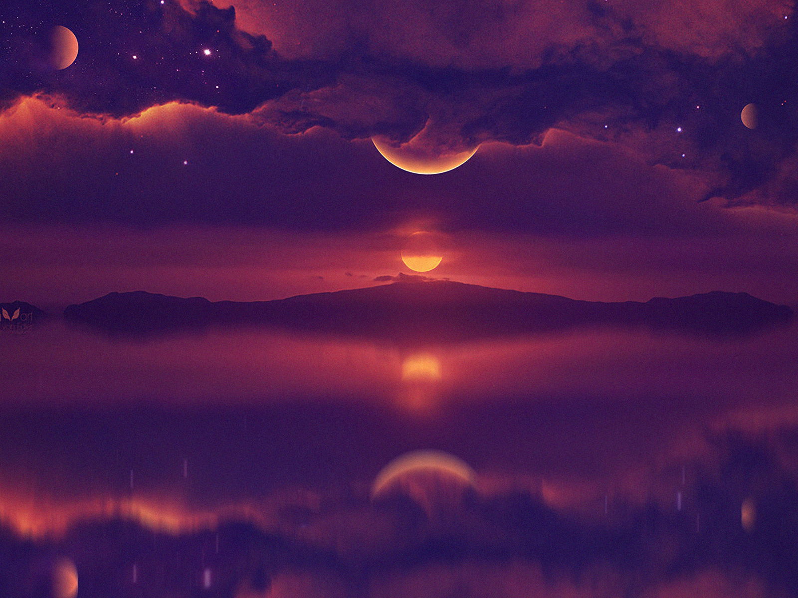 Morning Dark Sunrise