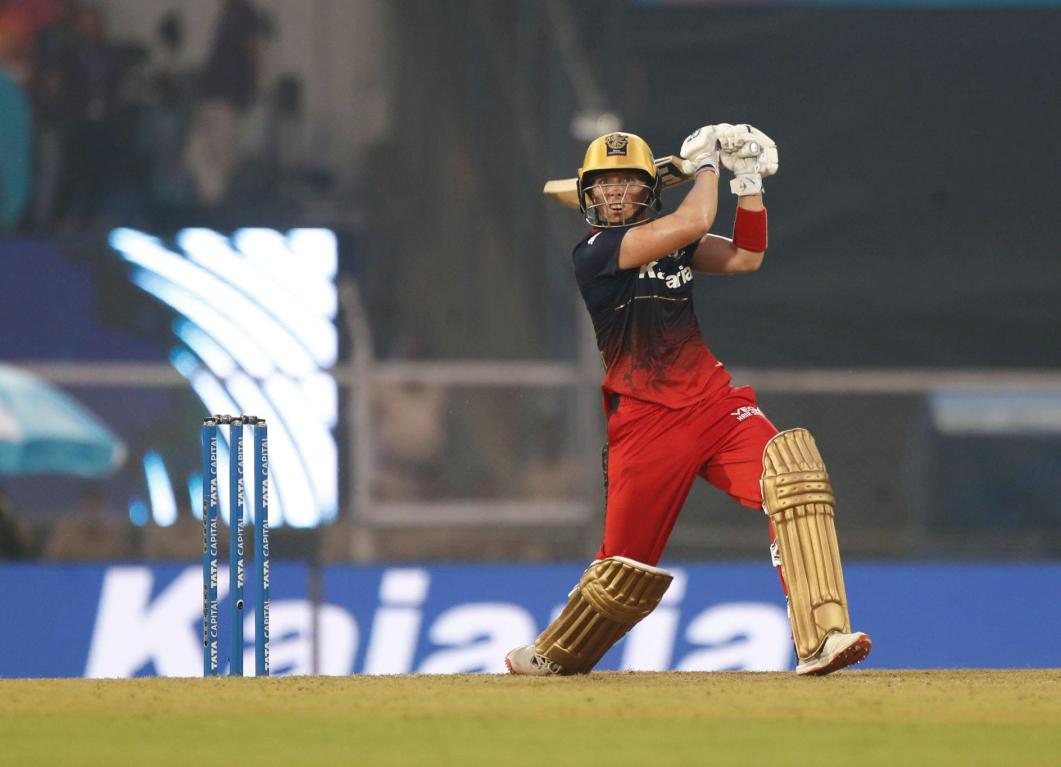 RCB in their WPL opener against DC