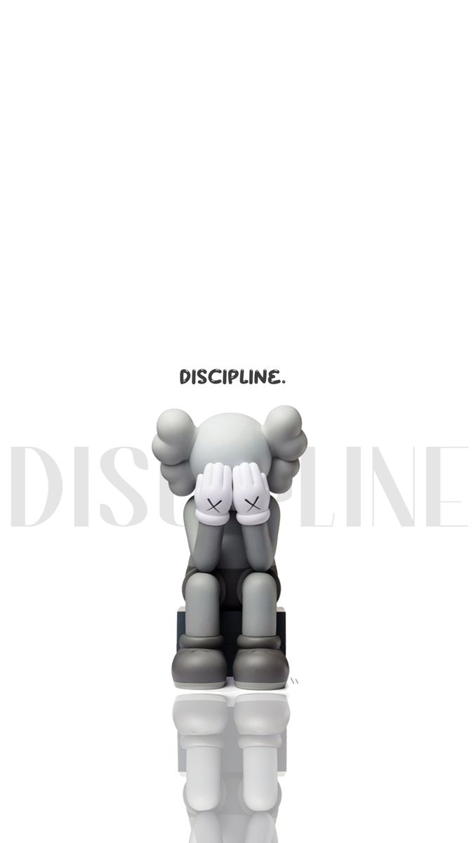 Wallpaper I made. Discipline. Kaws