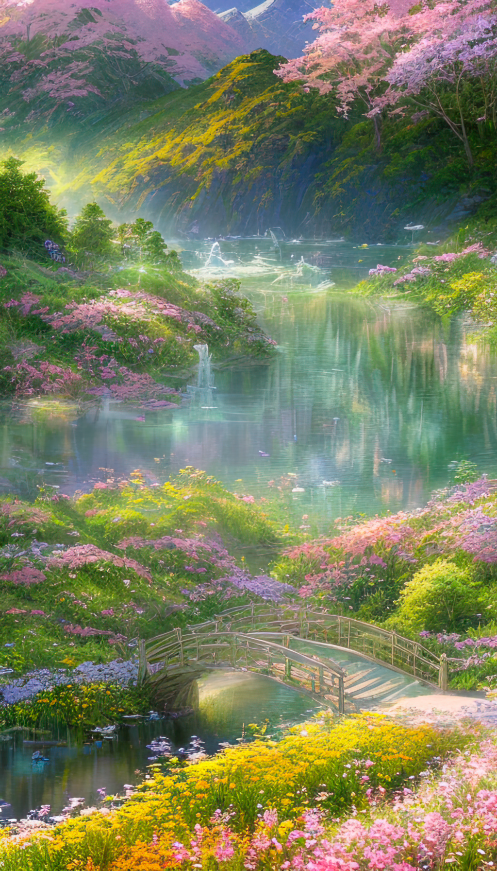 Beauty, A Spring Garden Poster. Zazzle