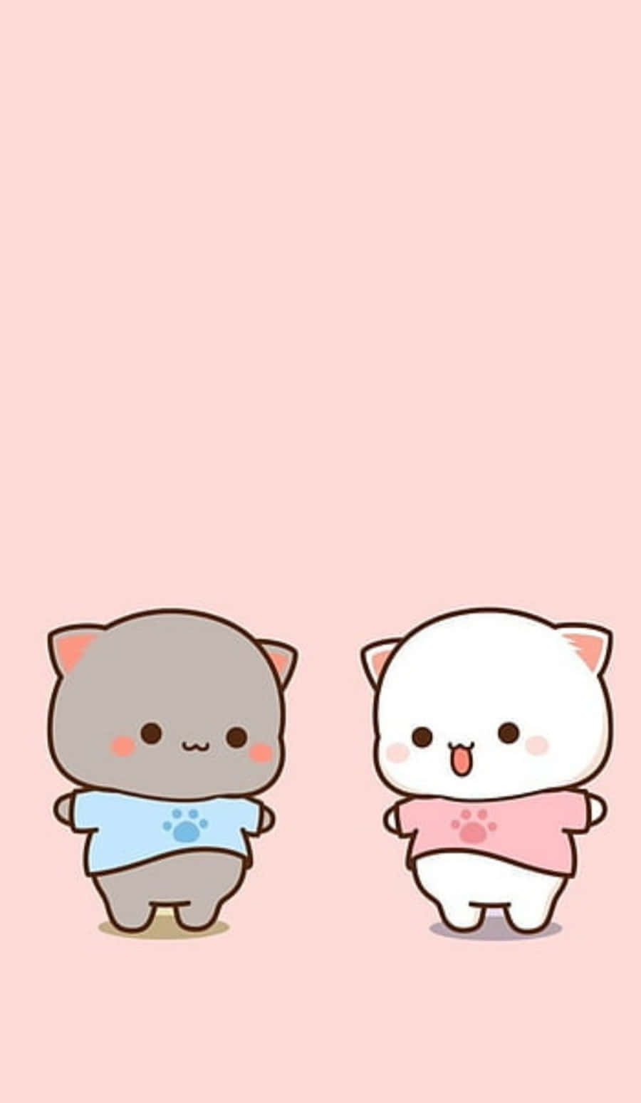 Cute Mochi Peach Drawing Picture