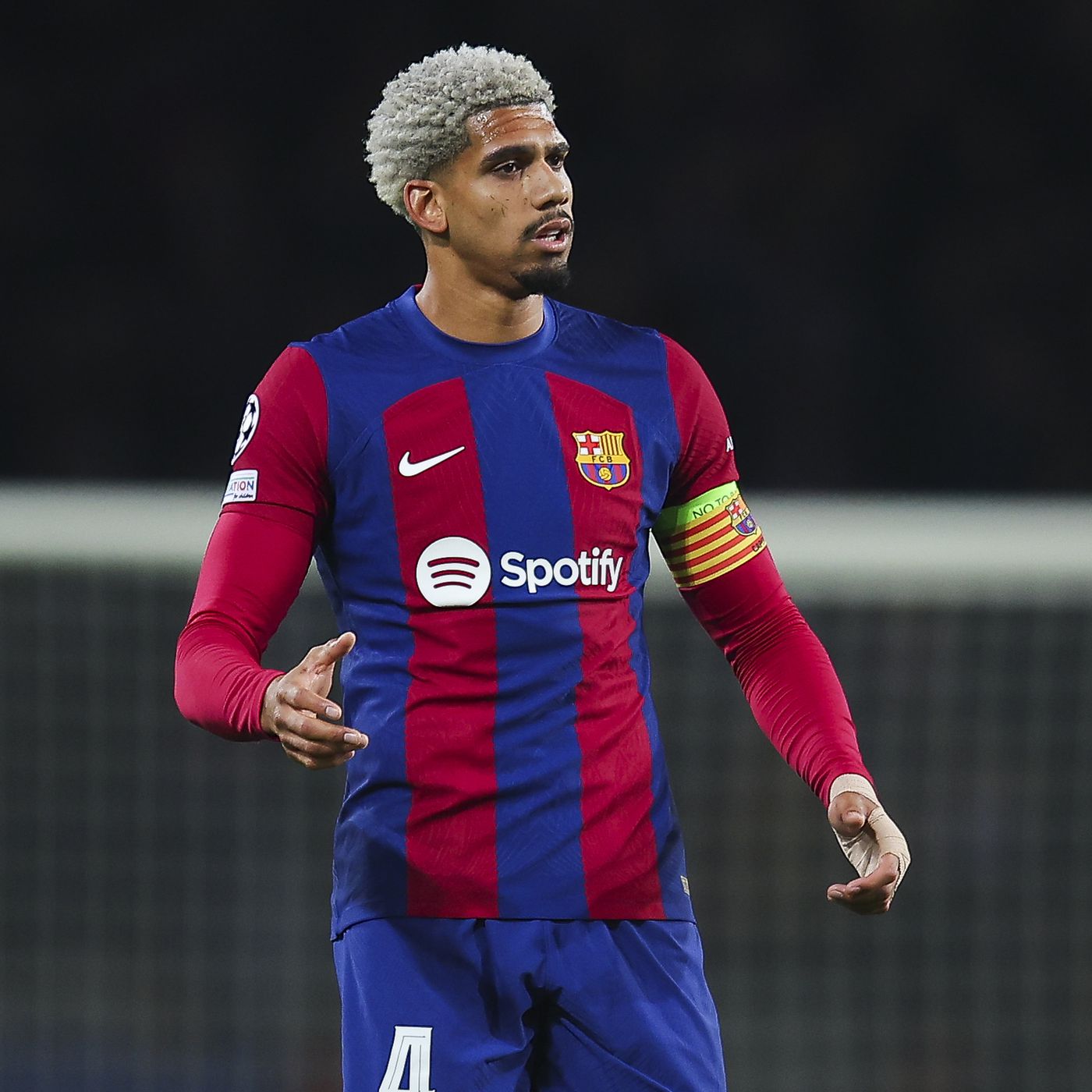 Ronald Araujo sends out strong message