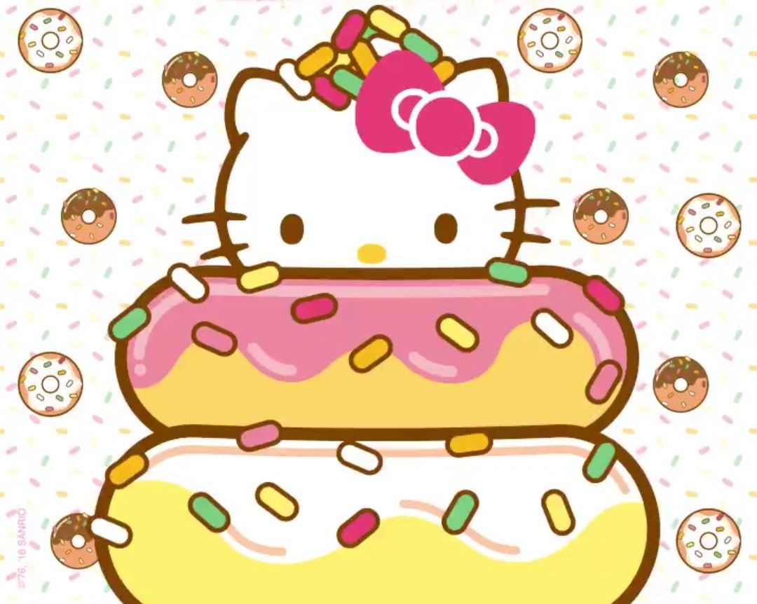 Hello kitty background