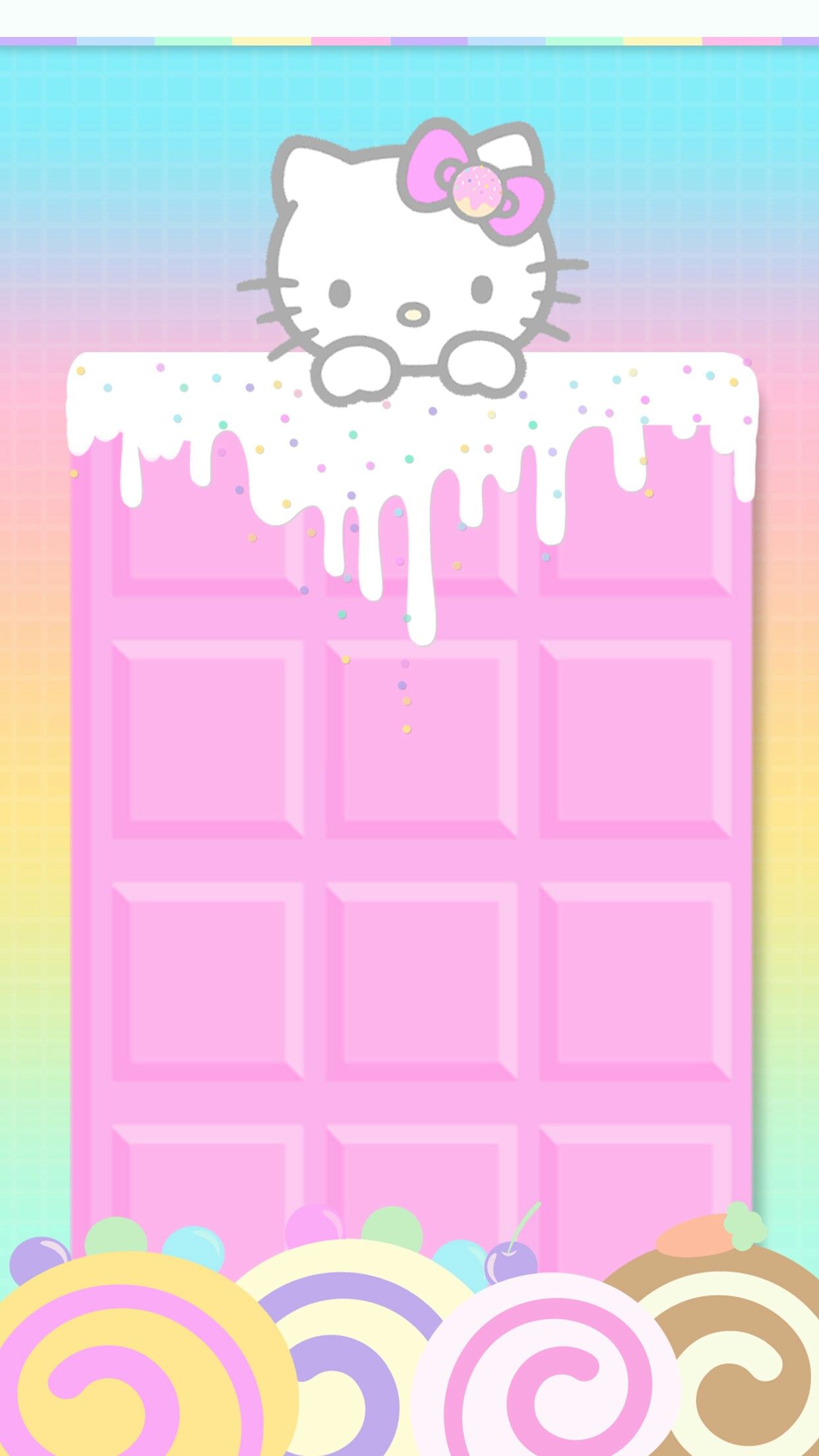 pastel sweets choco. Hello kitty