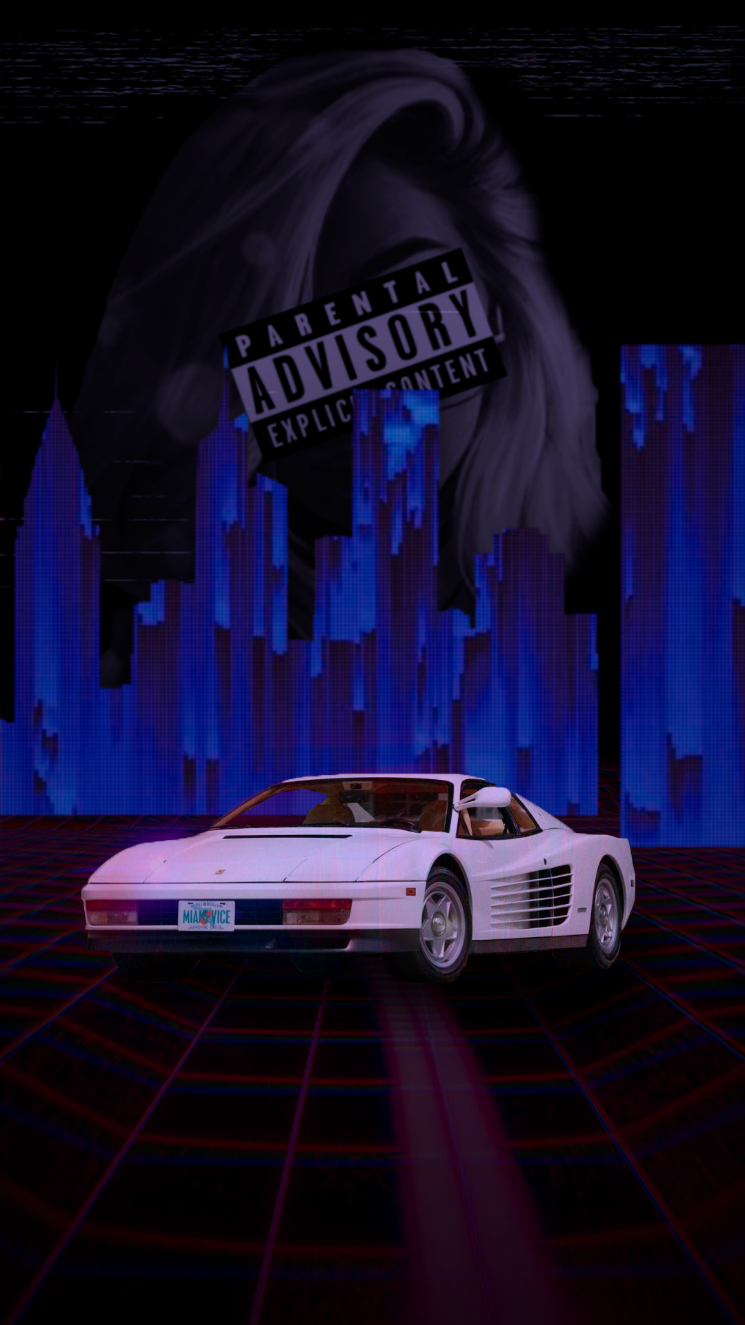 Wallpaper ferrari testarossa aesthetic