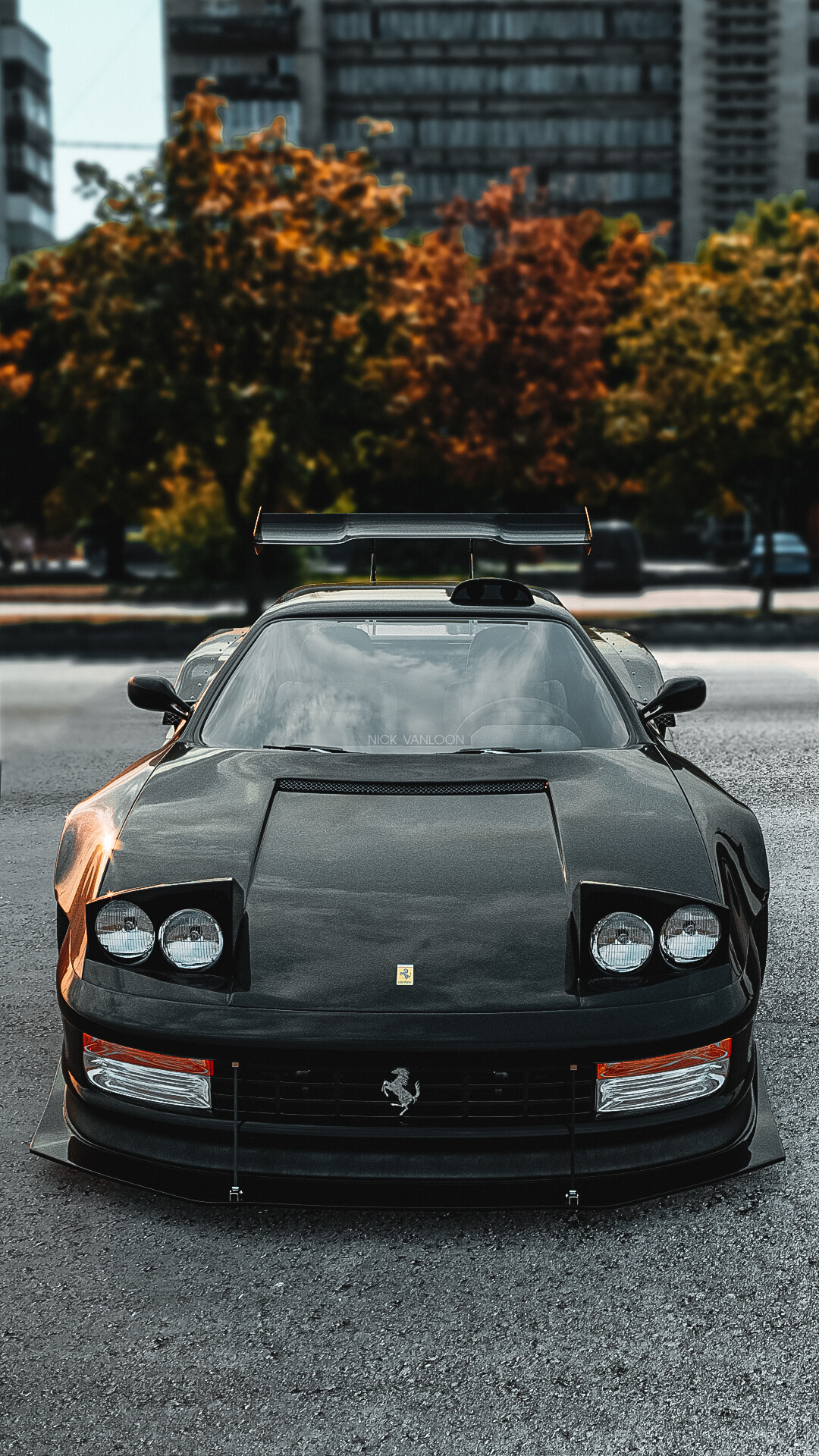 Widebody Ferrari Testarossa Concept