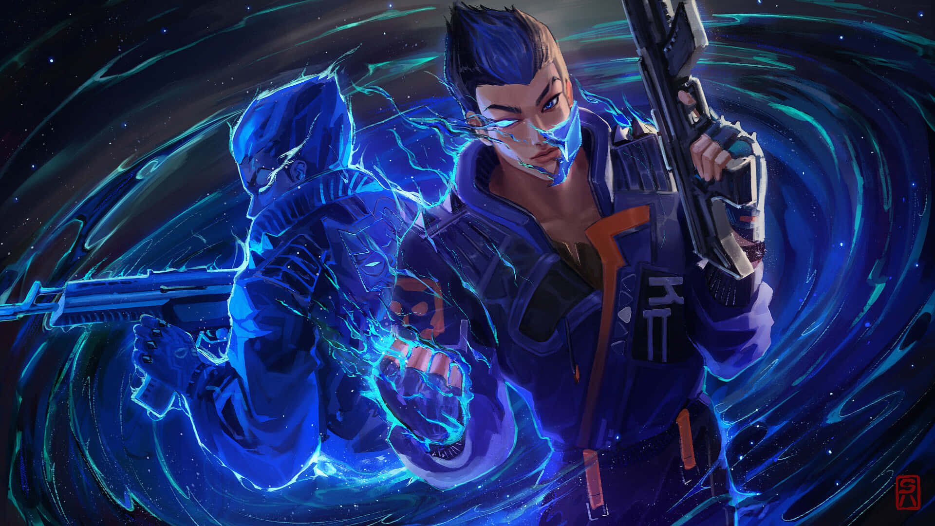 Download Yoru Valorant: Harness the Power of Ninjas Wallpaper