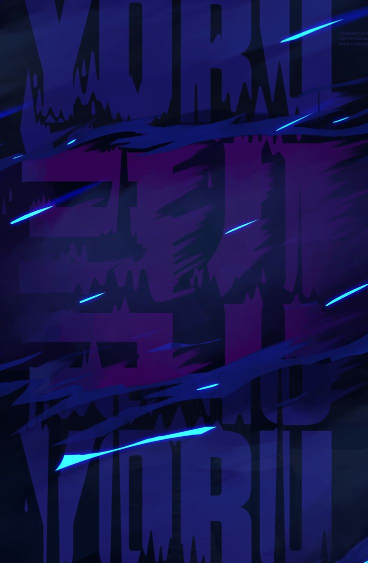 YORU Desktop Wallpaper 4K Valorant