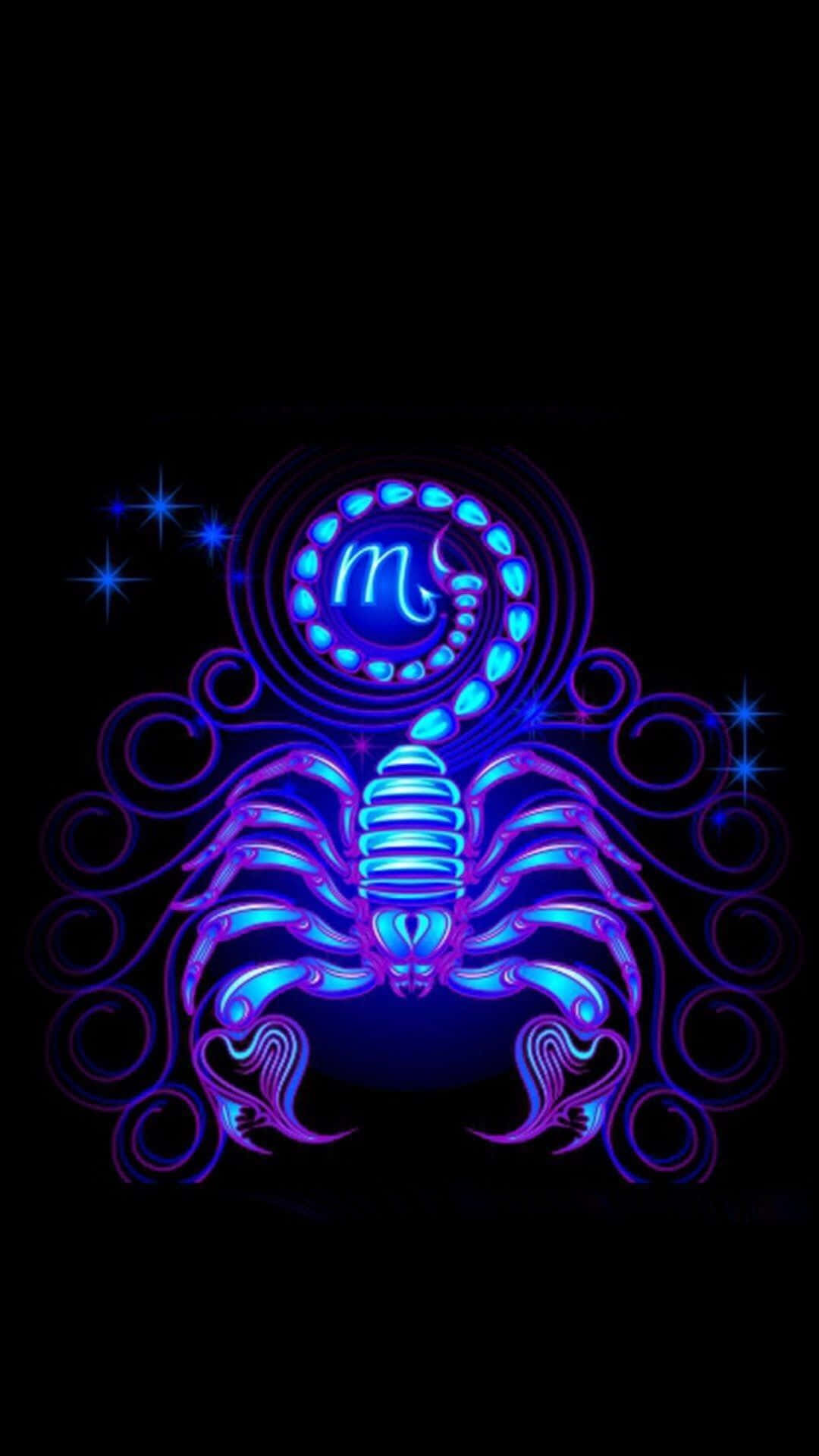 Download Scorpio Zodiac Neon Glow