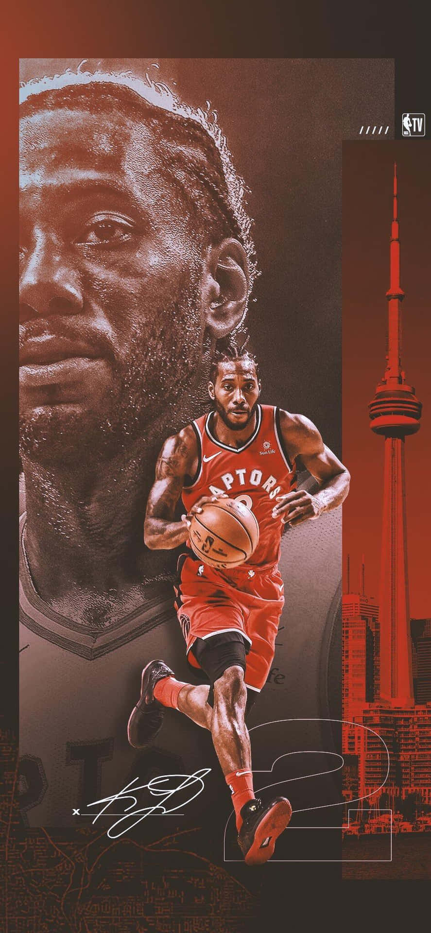 Download Nba Toronto Raptors Phone Wallpaper
