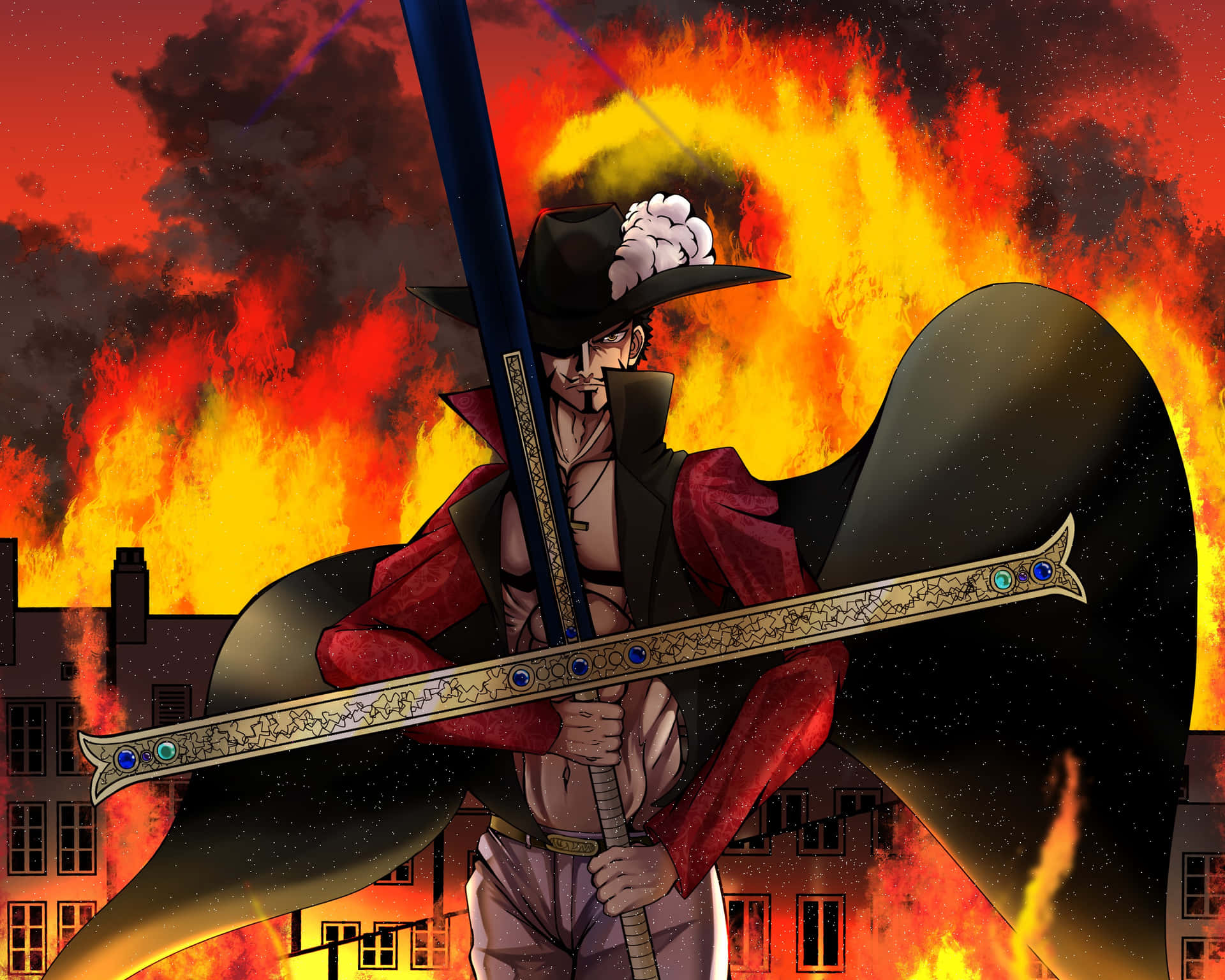 Dracule Mihawk Wallpaper