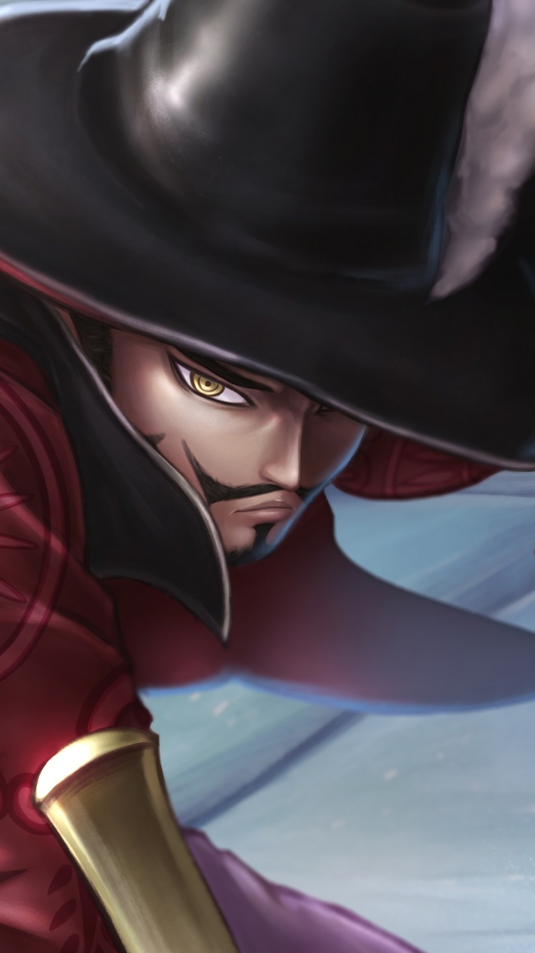 Dracule Mihawk iPhone Wallpaper
