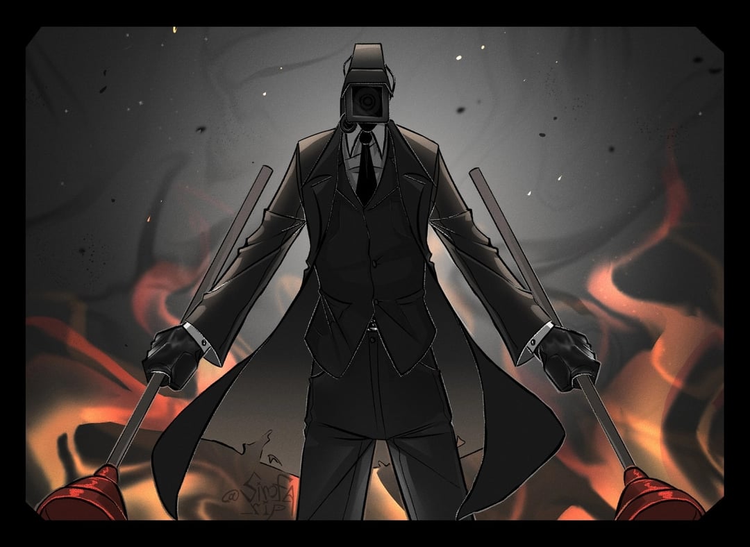 Plunger Cameraman fanart because why