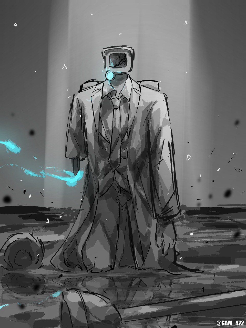 Plunger Cameraman fanart because why