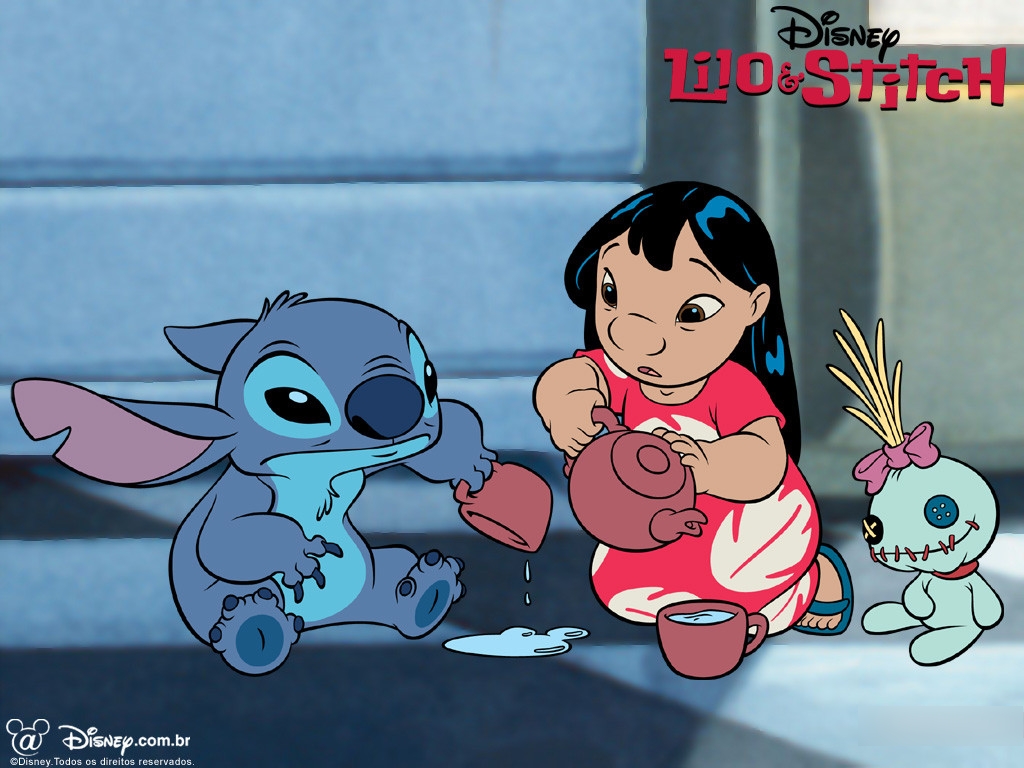 Wallpaper Disney Lilo & Stitch Cartoons