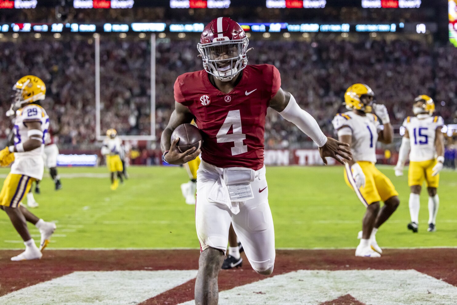QB Jalen Milroe continues to evolve