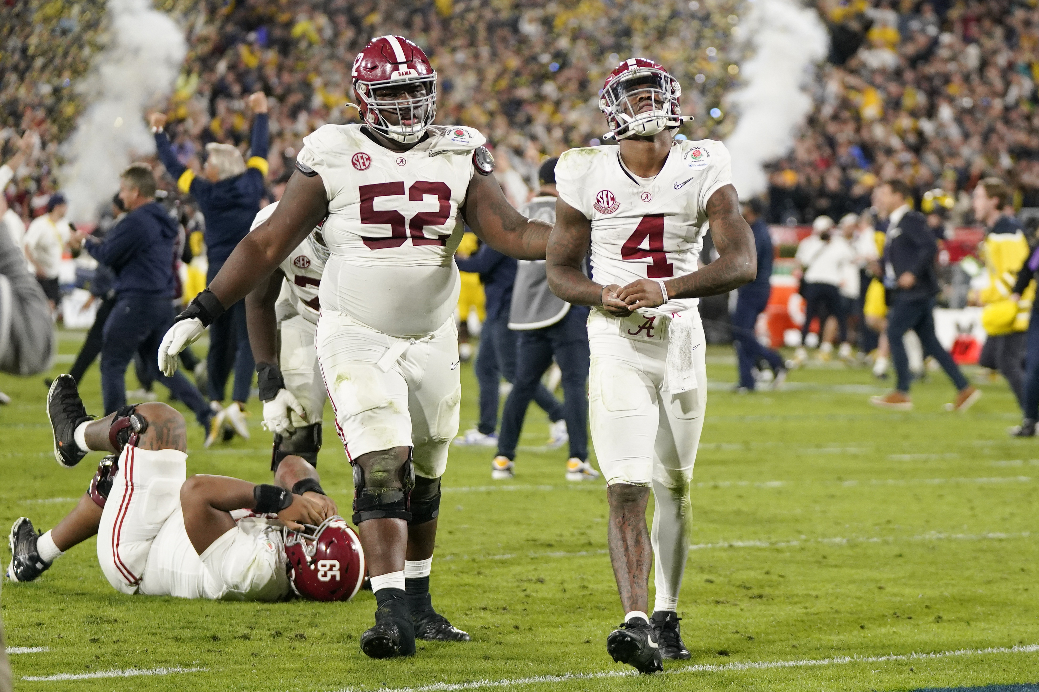 Jalen Milroe nearly rallies Alabama