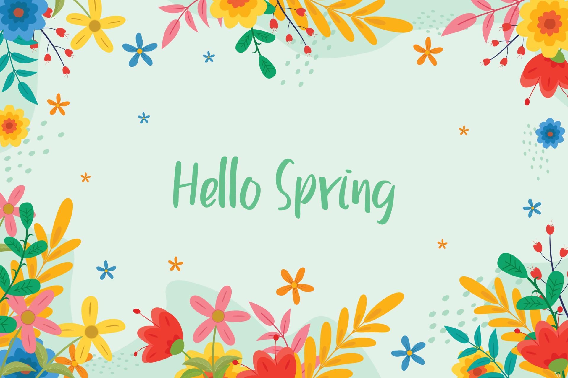 Hello Spring PC Wallpapers - Wallpaper Cave