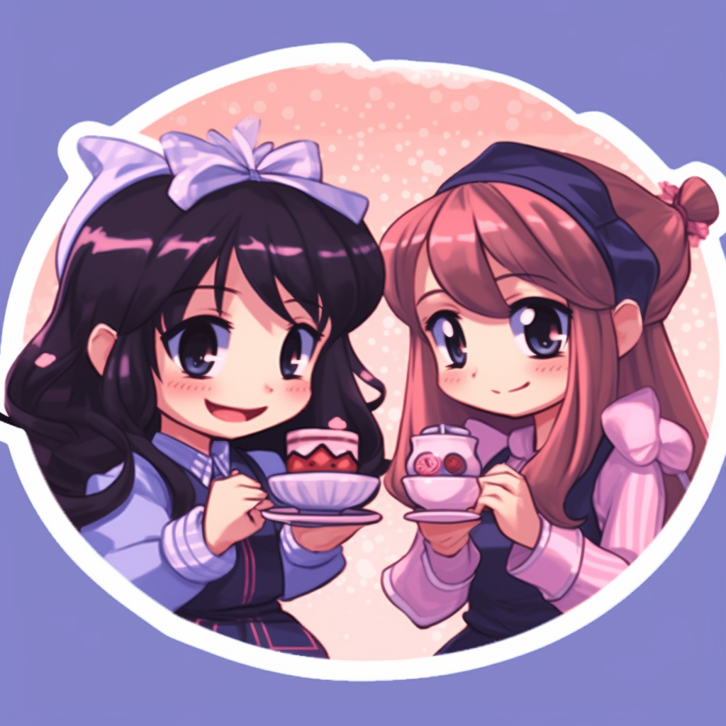 cute concept matching pfp in anime