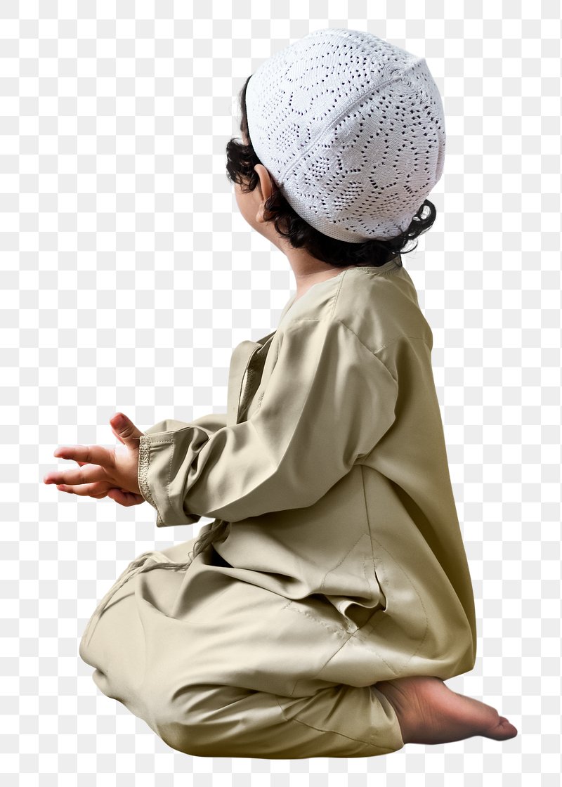 Muslim Boy Praying Image. Free Photo