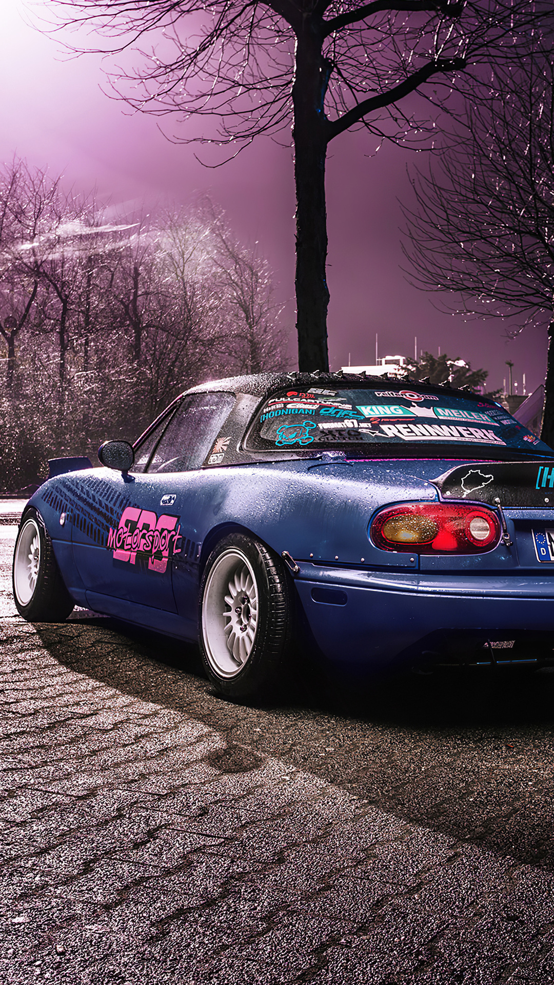 Mazda Mx5 Rear 4k iPhone 7, 6s