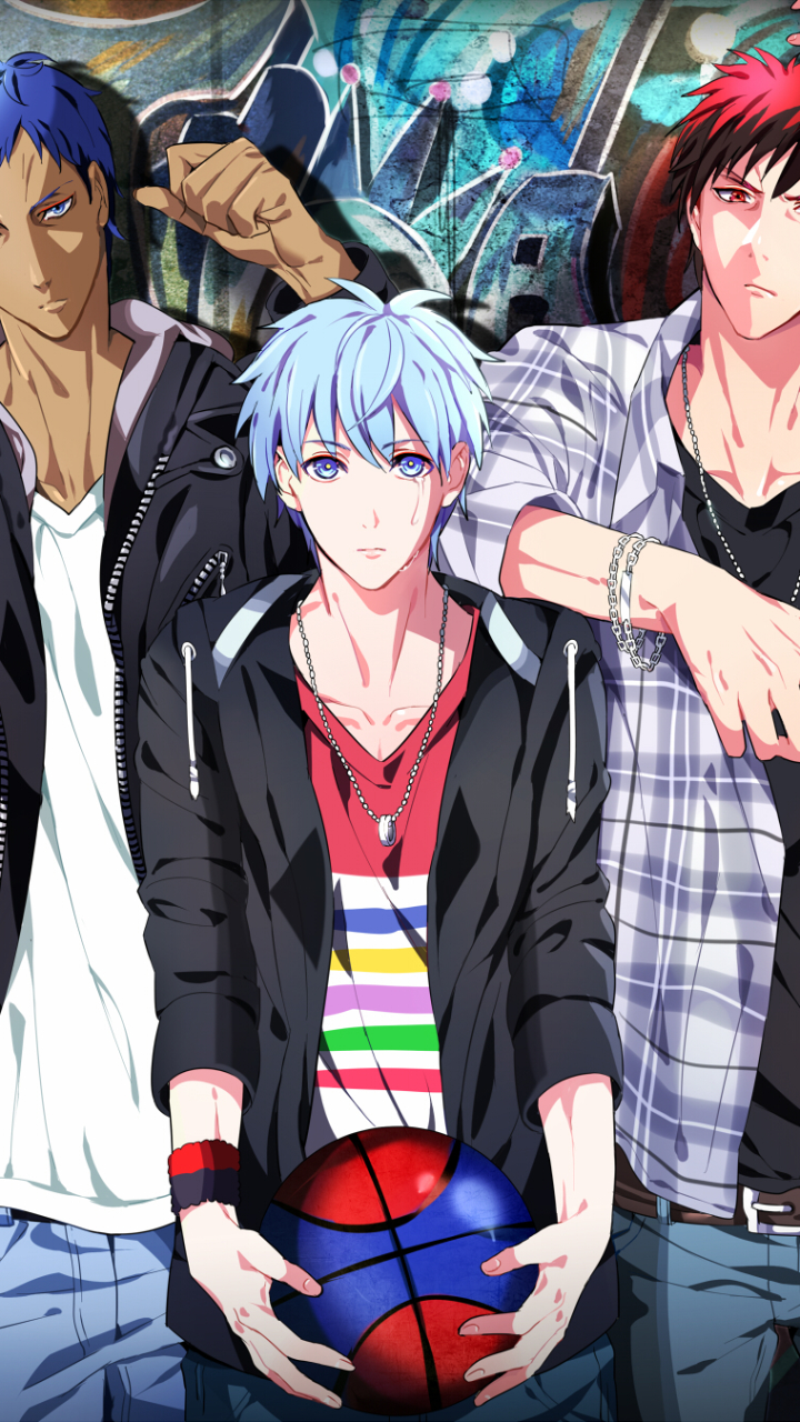 Mobile wallpaper: Anime, Kuroko's