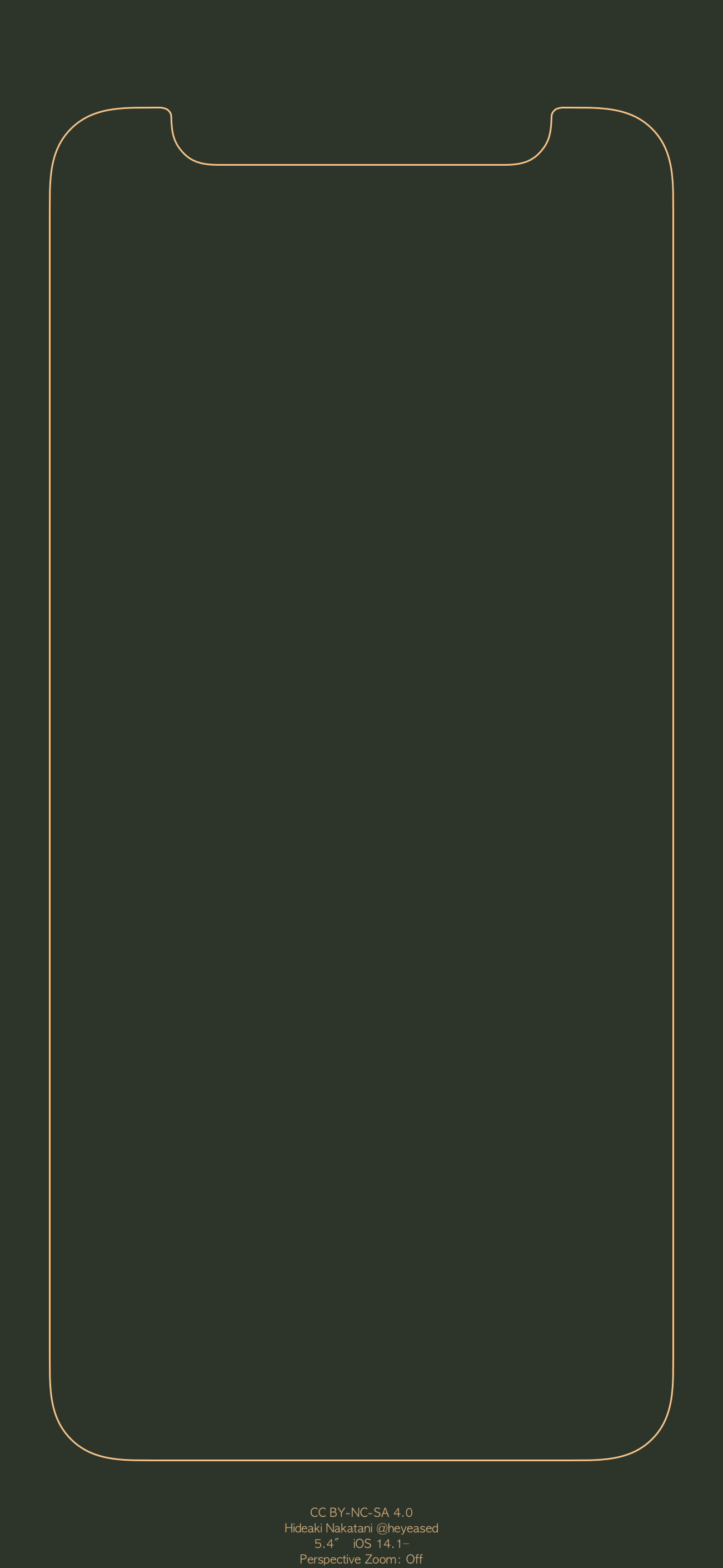 縁取り壁紙​ ​2 -12 mini- Border 2