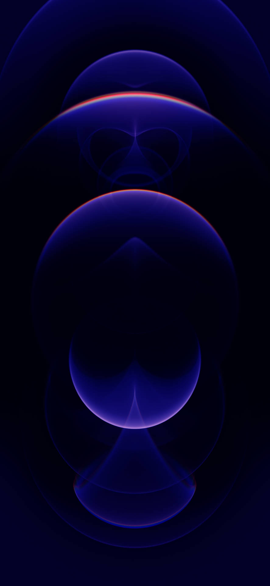 iPhone 12 Pro Purple Light Wallpaper