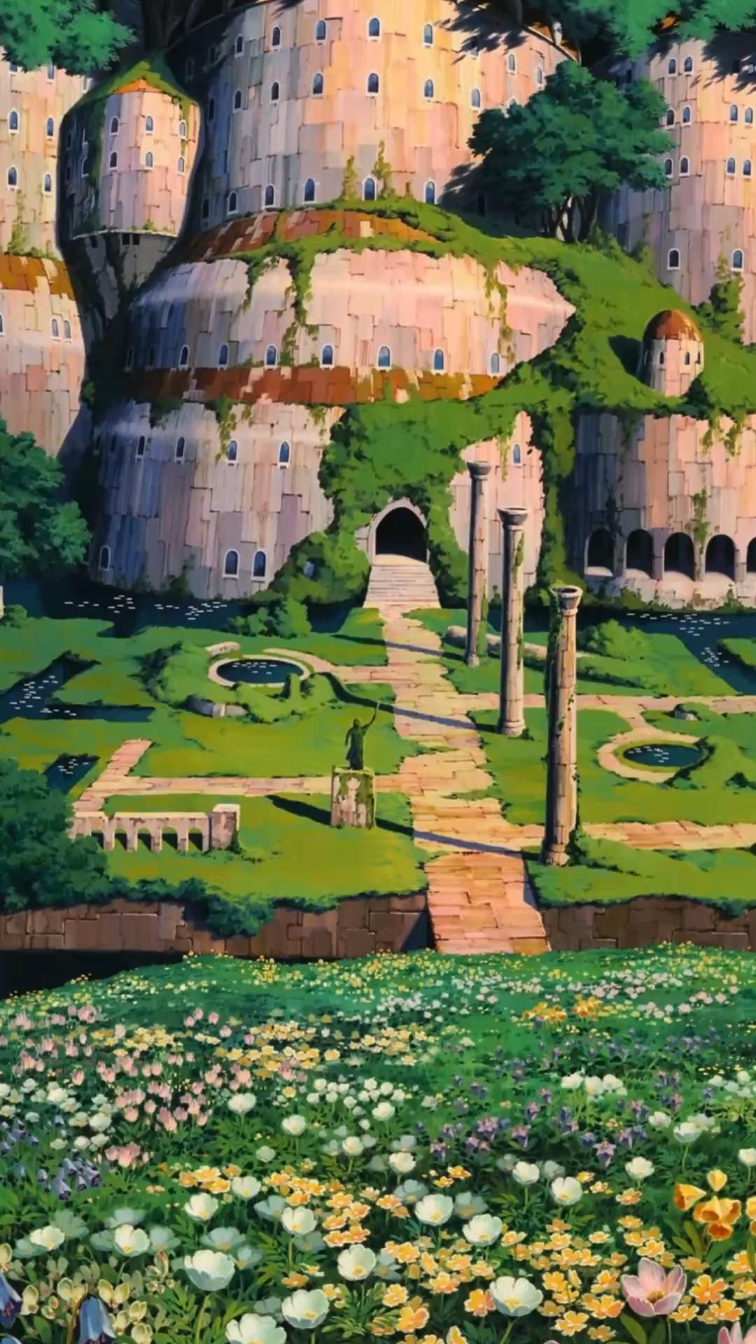 background for Studio Ghibli films