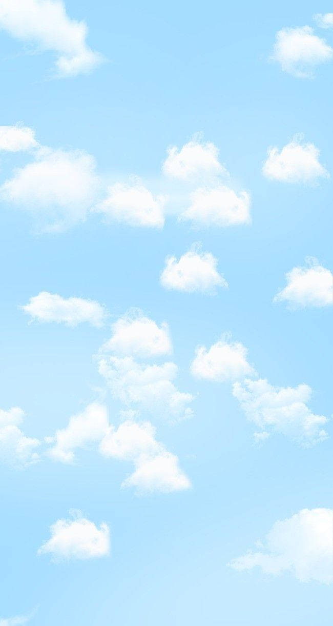 Download Sky Blue Clouds Aesthetic