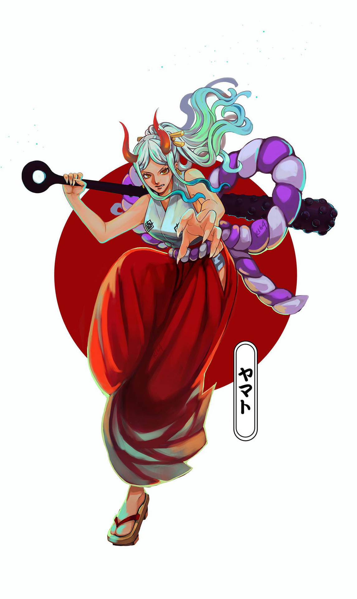 Fan Art Yamato One Piece Wallpaper