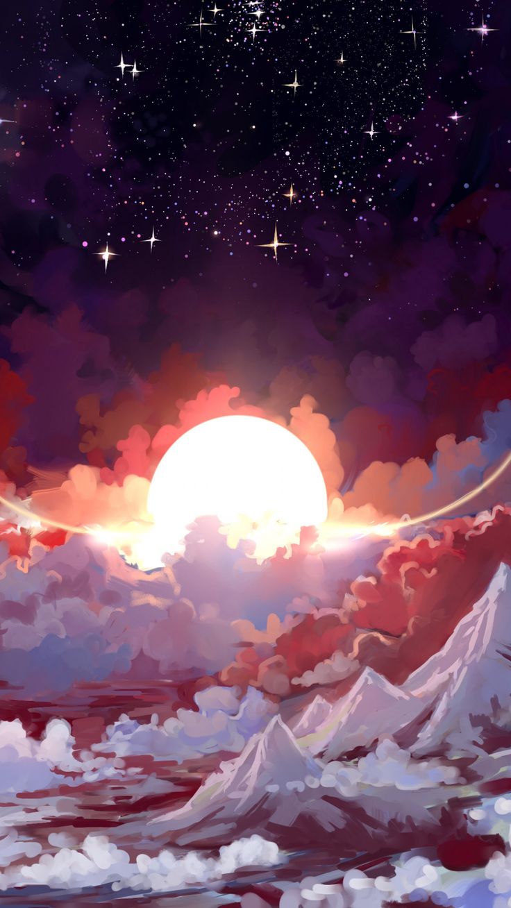 Sun, angels, clouds, fantasy, art