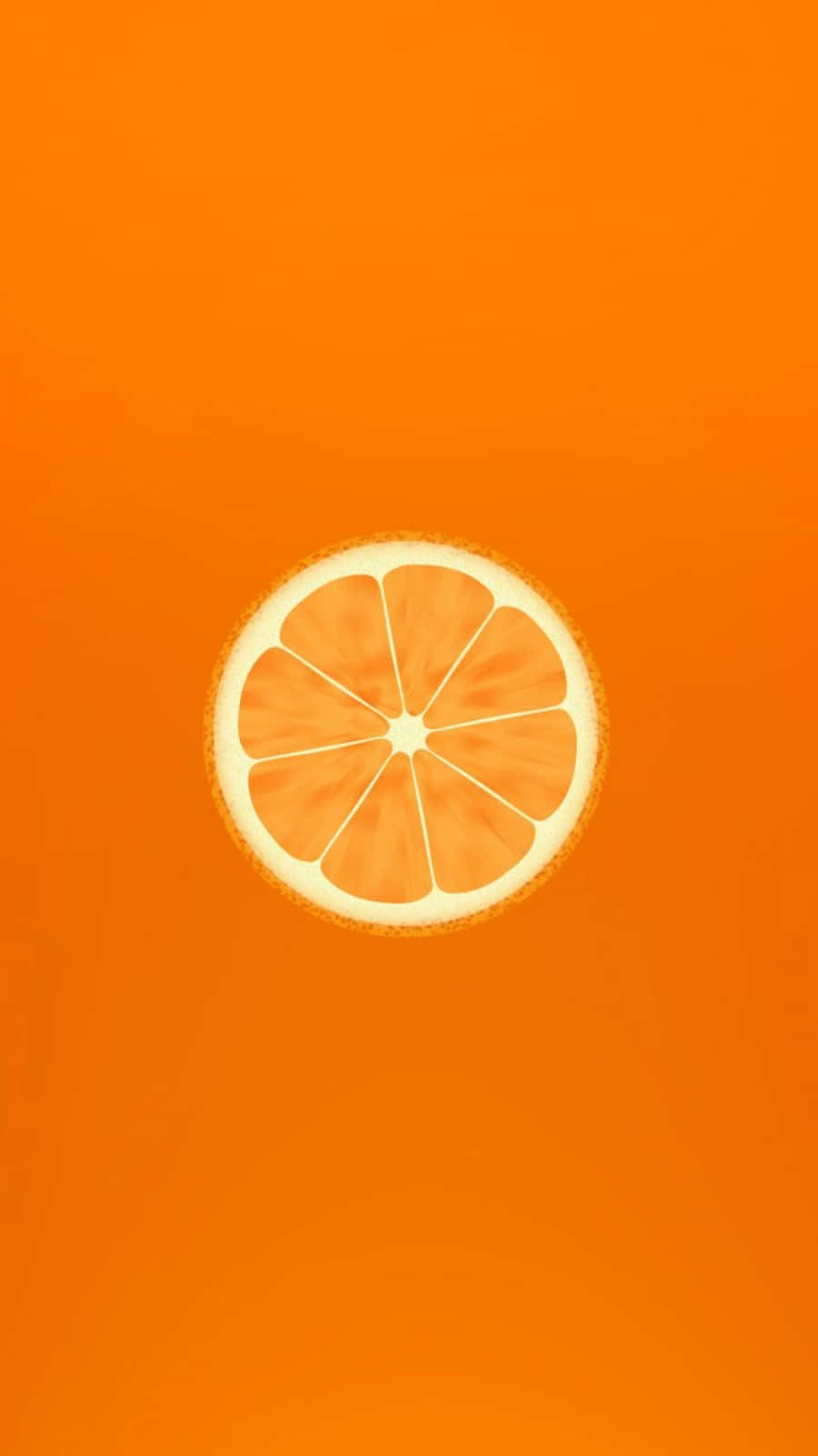 Free Orange HD Wallpaper