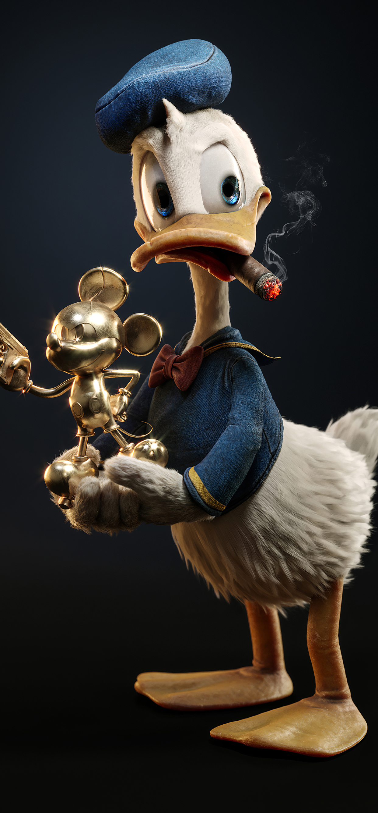 Donald Duck Found A Treasure