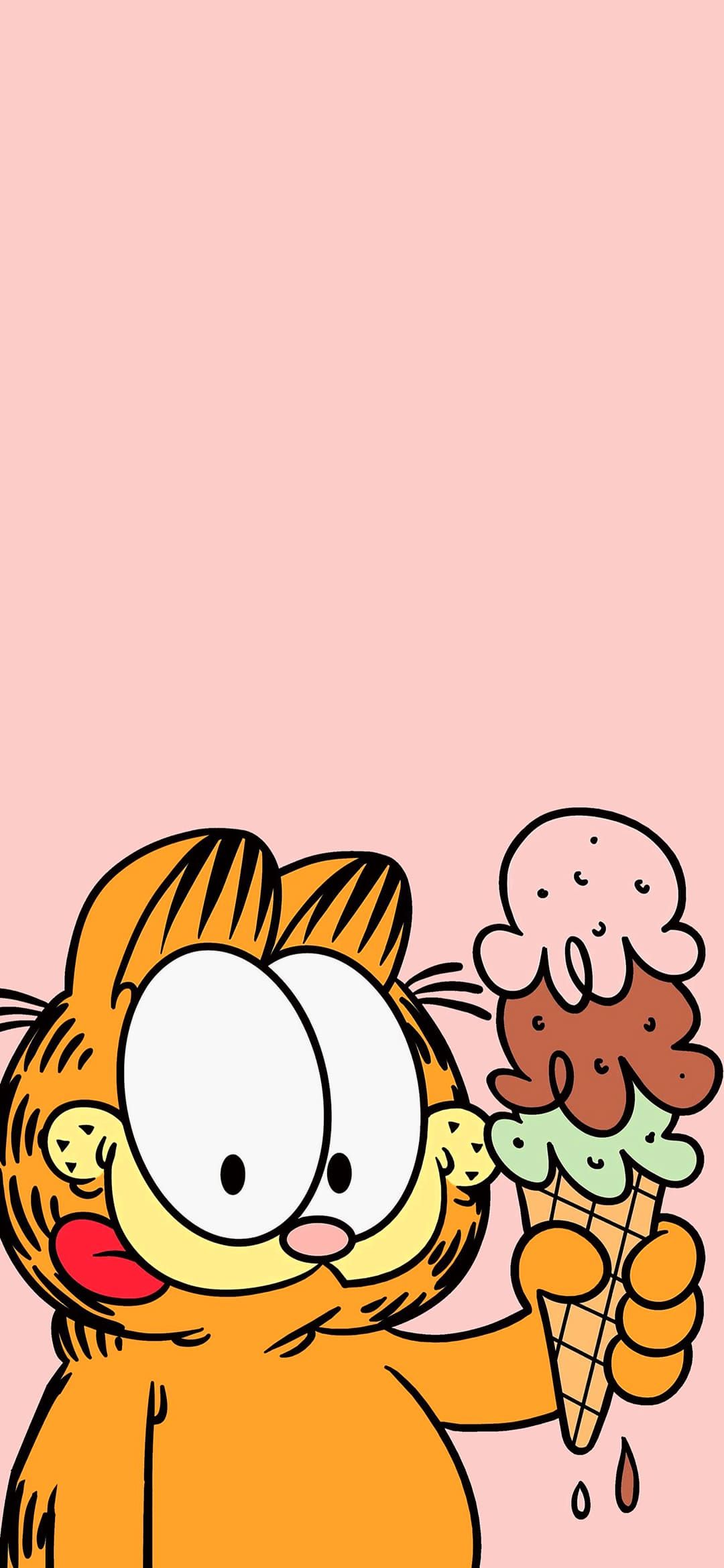 Garfield wallpaper, Cartoon wallpaper