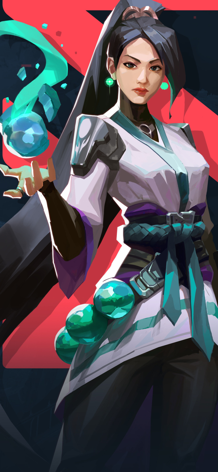 Sage (Valorant) Phone Wallpaper