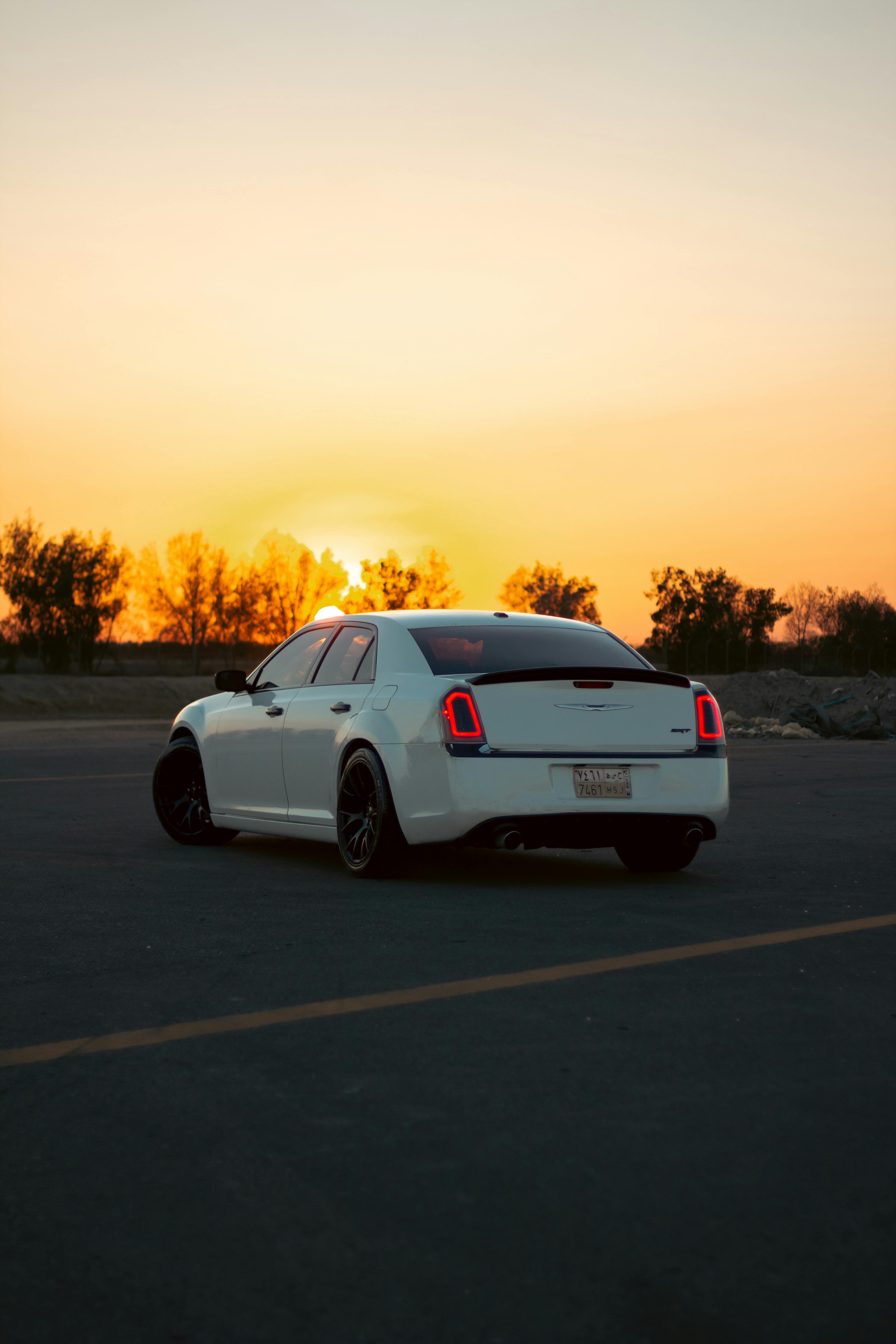 Chrysler 300 SRT8 at Sunset · Free