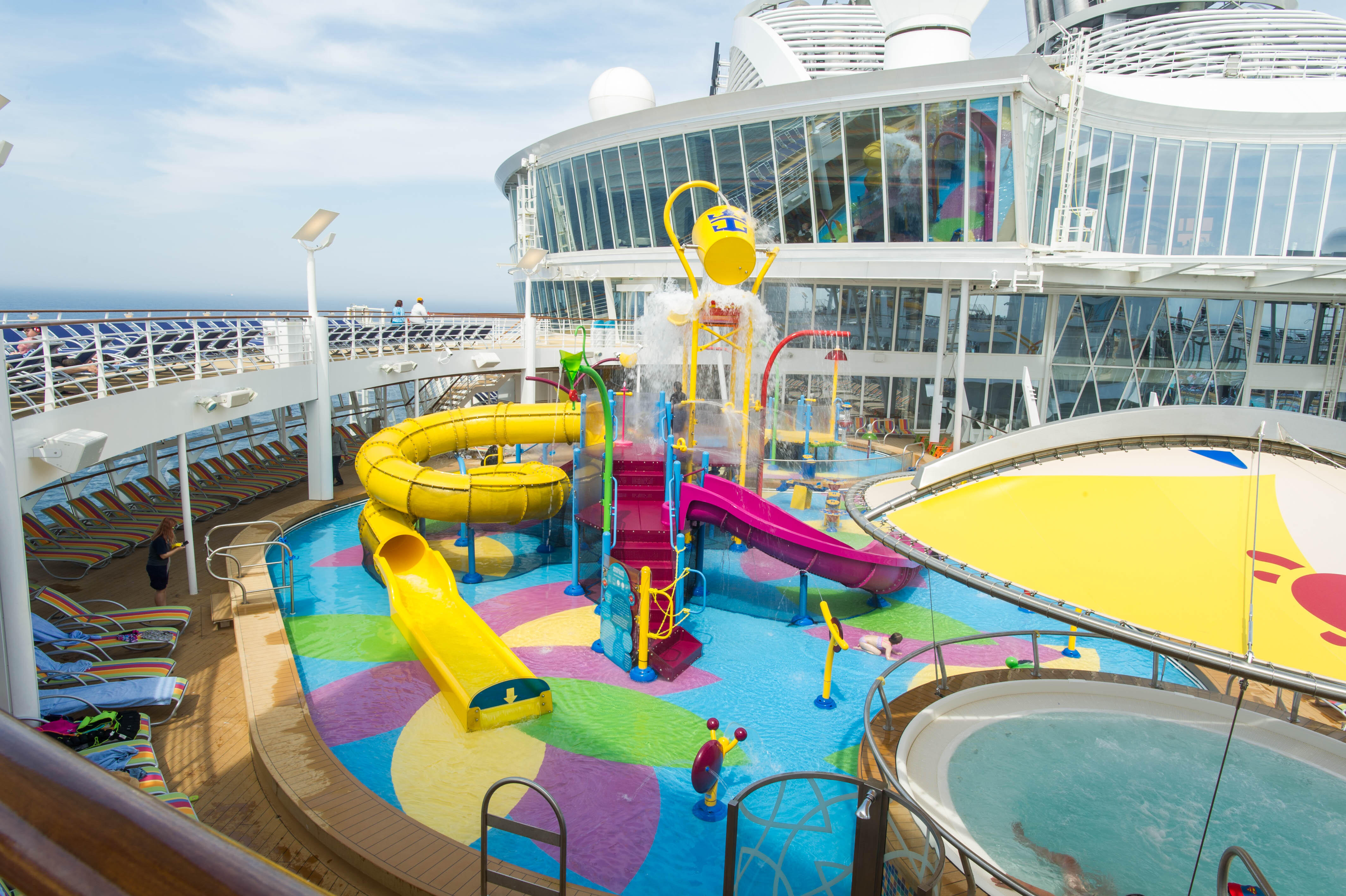 Harmony of the Seas Cruise Ship. First