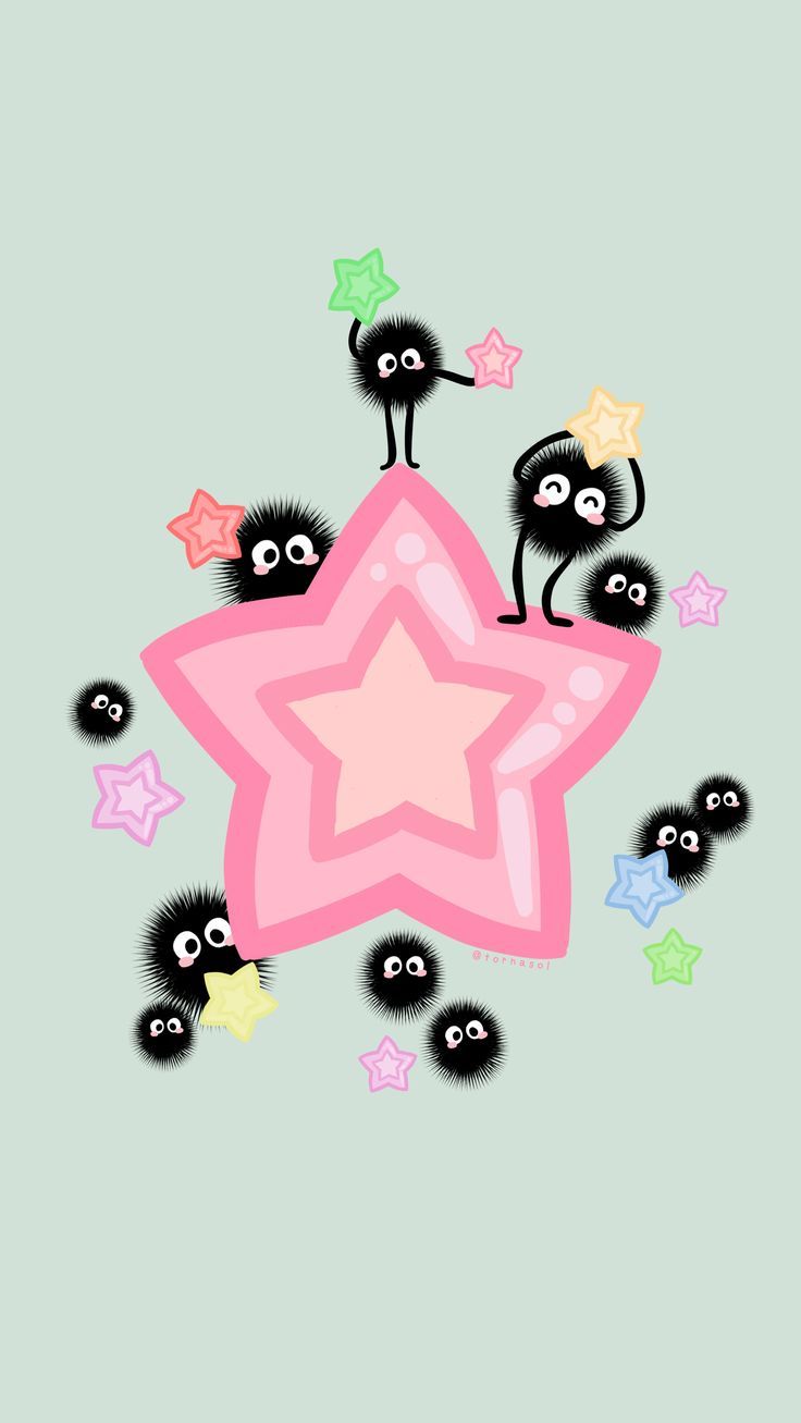 Susuwatari wallpaper. Cute cartoon